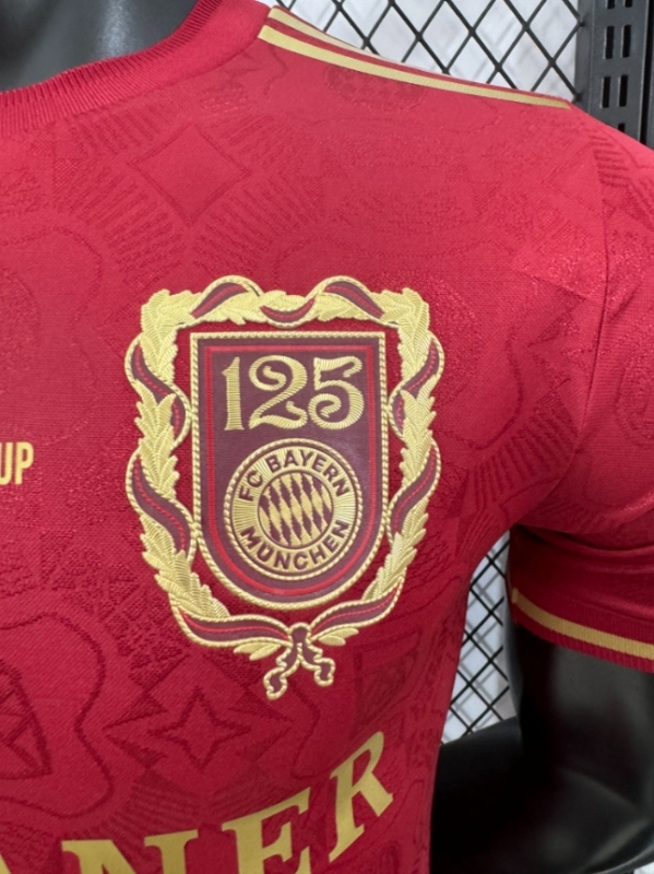 2025/26  Bayern Munich 125th Anniversary Jersey Player Version 