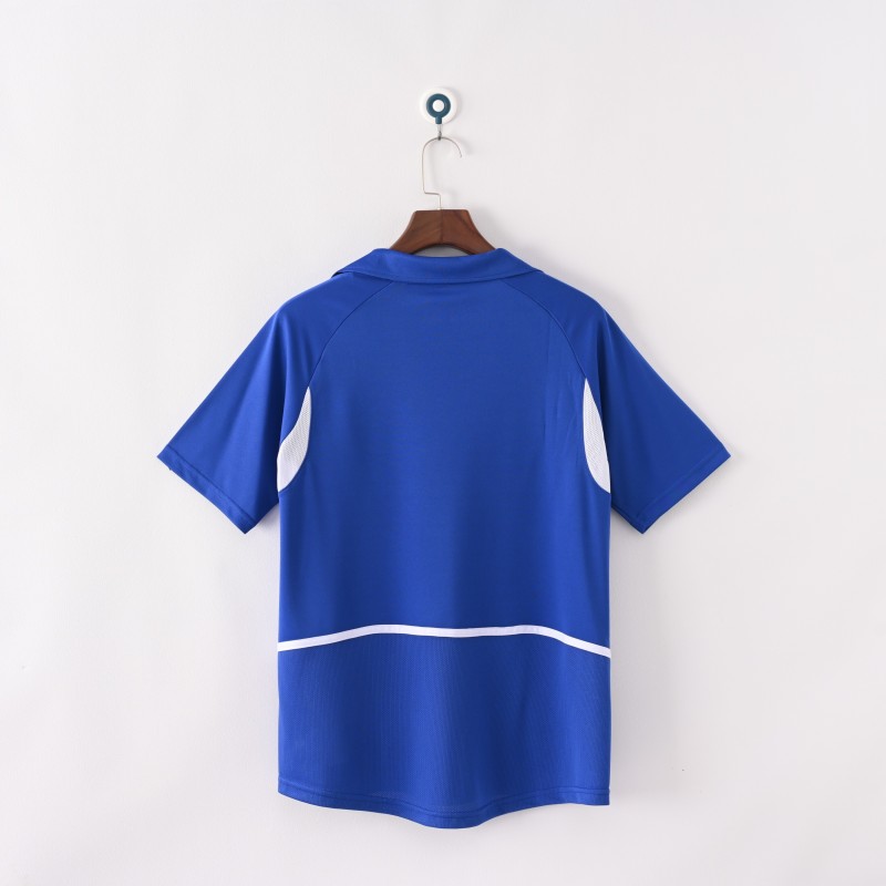 2002 World Cup Brazil  Away Retro Jersey