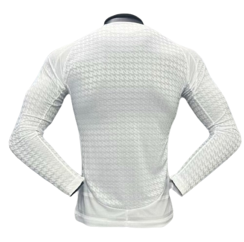 2024/25 Real Madrid Home Long Sleeve Jersey Player Version