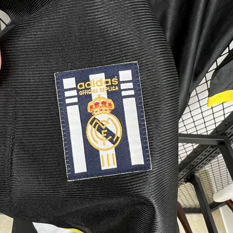 1998/00 Real Madrid Retro Away Long Sleeve Jersey S-XXL