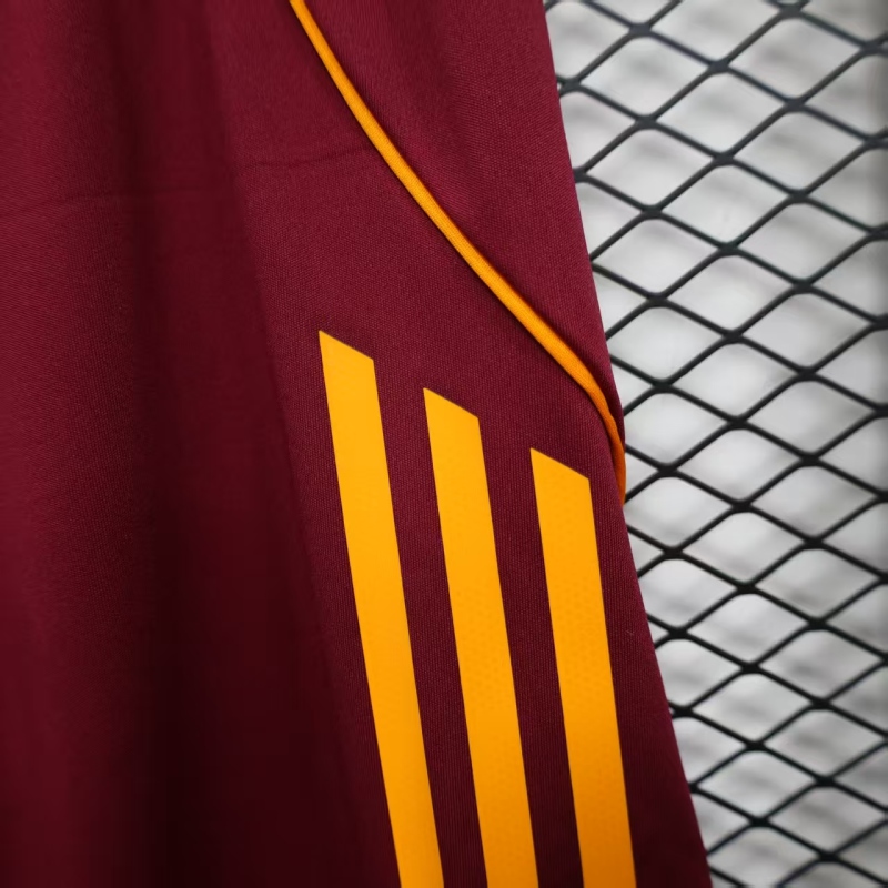 2025/26 Roma Home Shorts Player Version