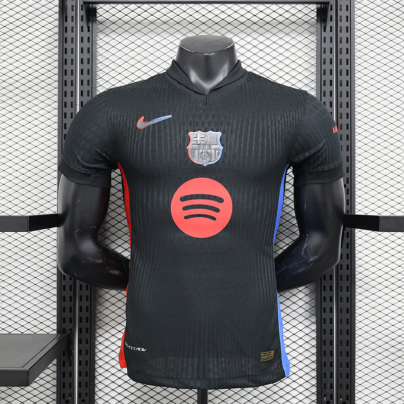 2024/25 Barcelona Away Jersey Spotify Logo Without Text Player Version