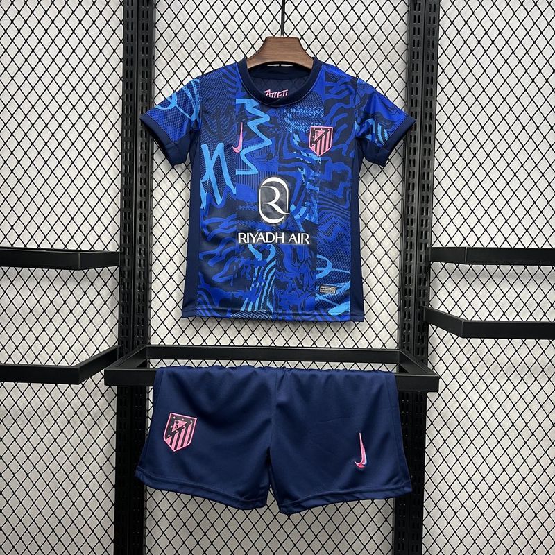 2024/25 Atletico Madrid Third Jersey  Kids Kits