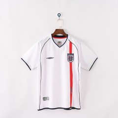2002 World Cup England Home Retro Jersey