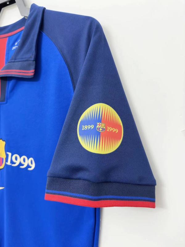 1899/99 Barcelona Home Retro Jersey 100-Yeas Anniversary 