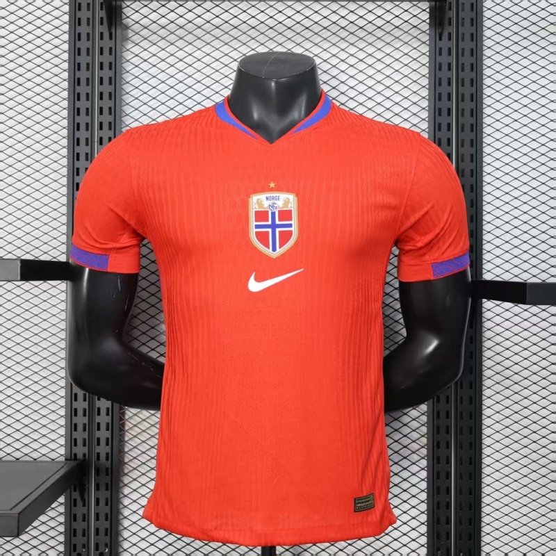 2025/26 Norway Home Jersey Player Version