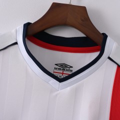 2002 World Cup England Home Retro Jersey Long Sleeve