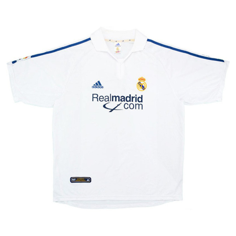 2001/02 Real Madrid Retro Jersey Home