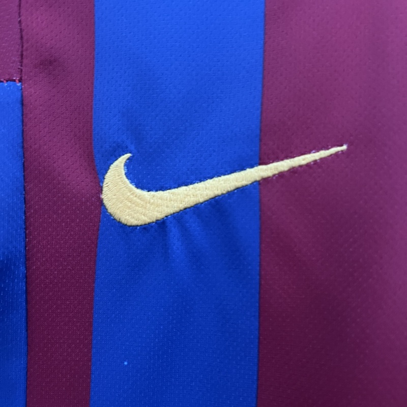 2005/06 Barcelona Retro Kids Jersey Home League Version