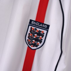 2002 World Cup England Home Retro Jersey Long Sleeve