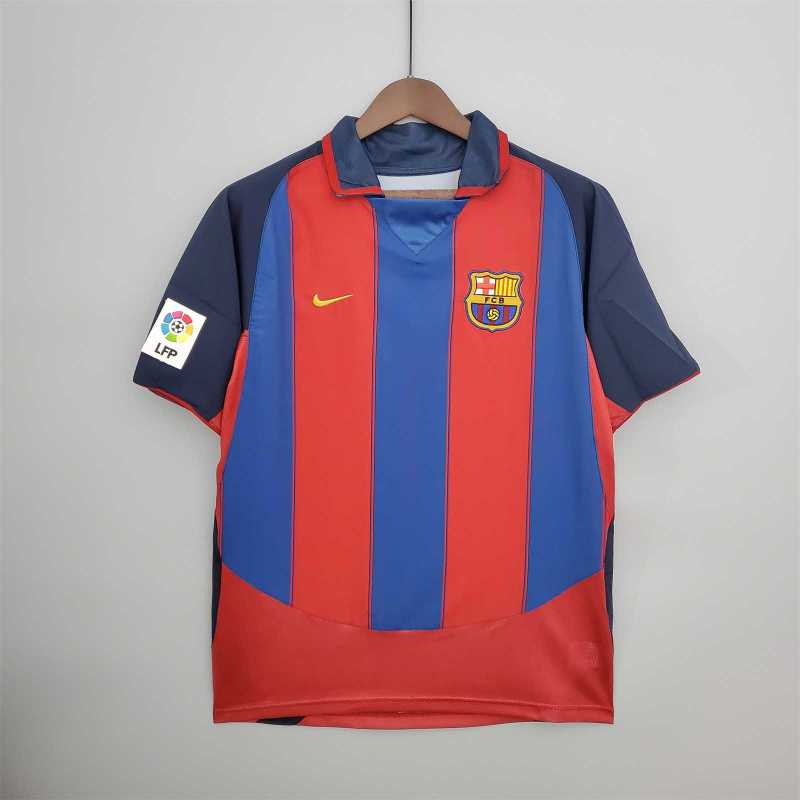 2003/04 Barcelona Home Retro Jersey