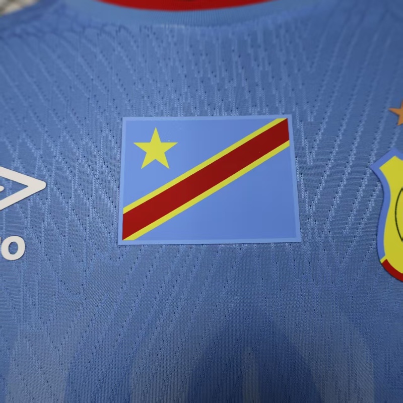 2026 World Cup Congo Home Jersey Player Version