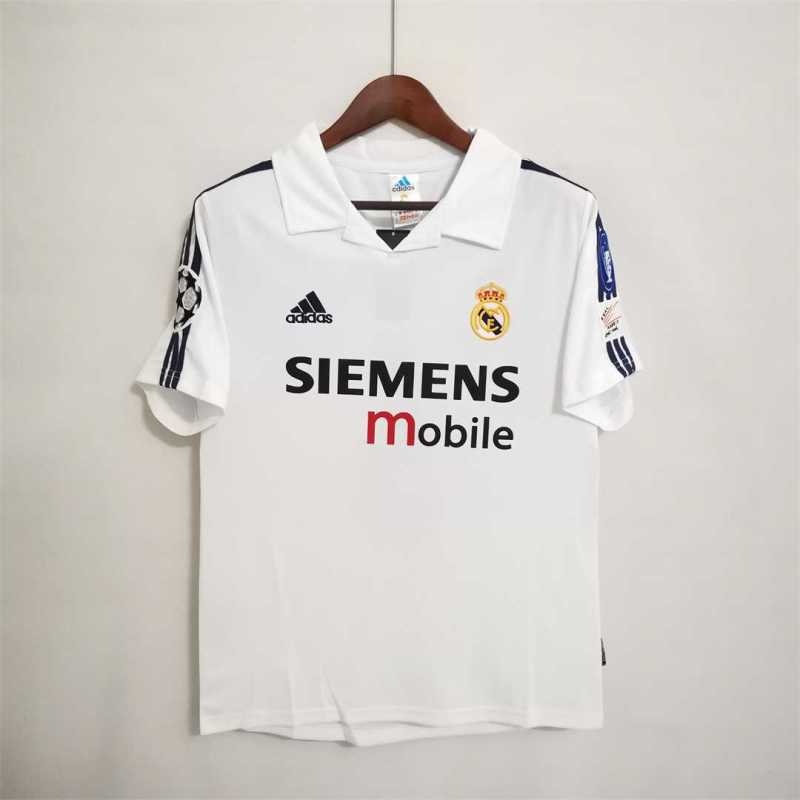 2002/03 Real Madrid Retro Soccer Jersey Home