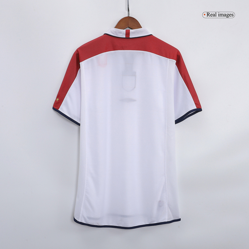 2004 Euro Cup England Home Retro Jersey