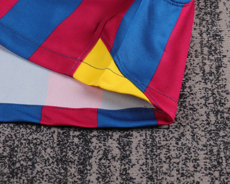 2005/06 Barcelona UCL Final Retro Kids Jersey Home