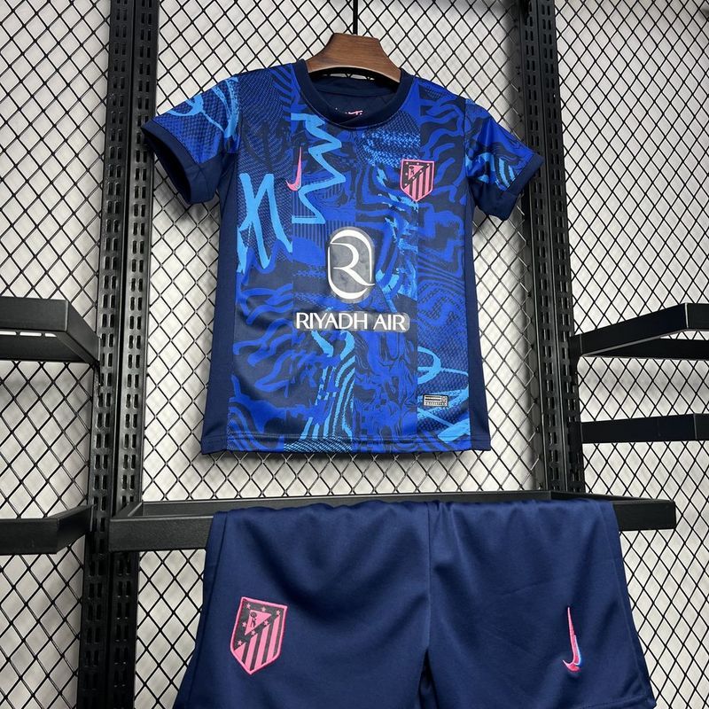 2024/25 Atletico Madrid Third Jersey  Kids Kits