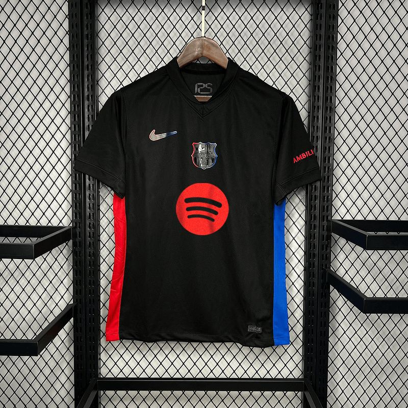 2024/25 Barcelona Away Jersey Without Spotify Text