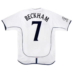 2002 World Cup England Home Retro Jersey