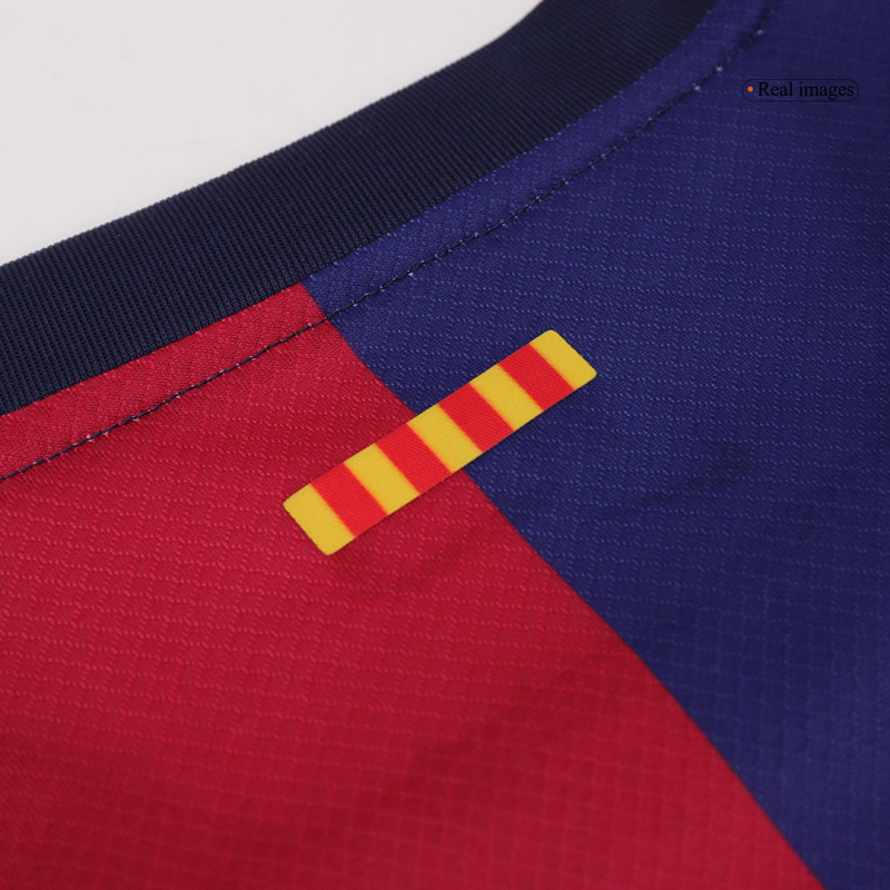 2024/25 Barcelona Home Long Sleeve Jersey