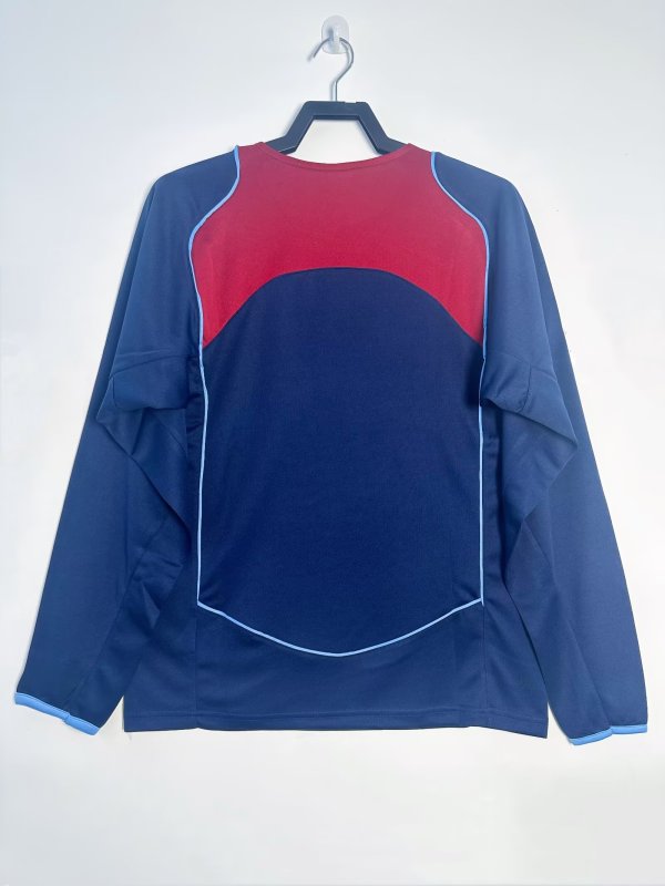 2004/05 Atletico Madrid Retro Jersey Away Long Sleeved