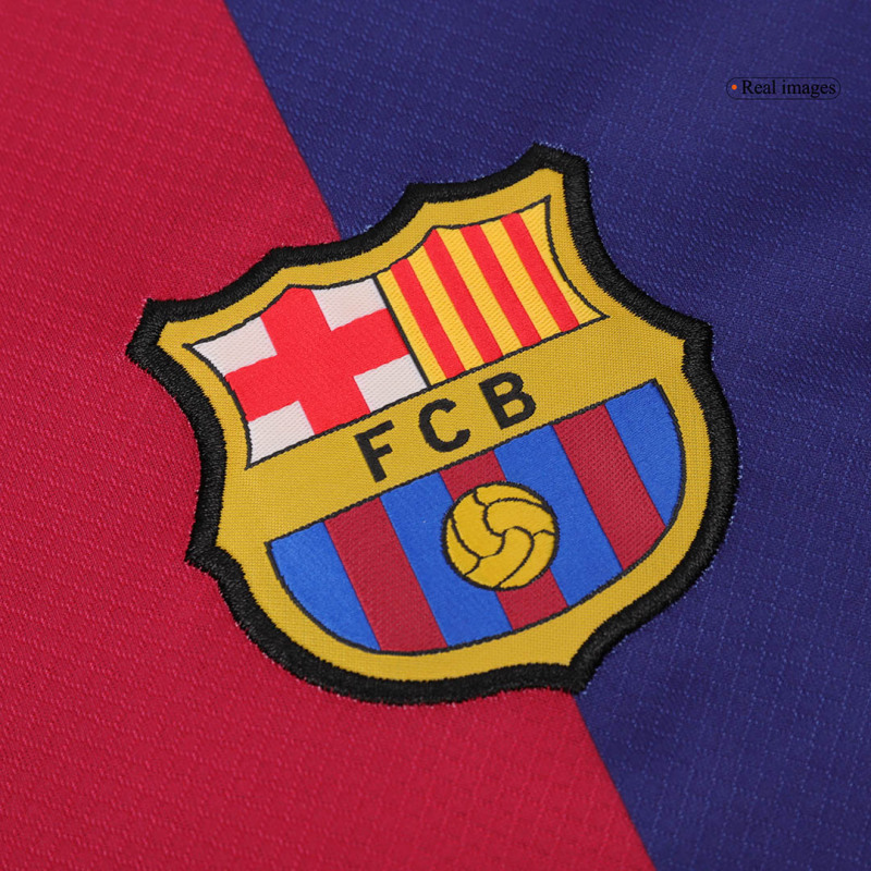 2024/25 Barcelona Home Long Sleeve Jersey