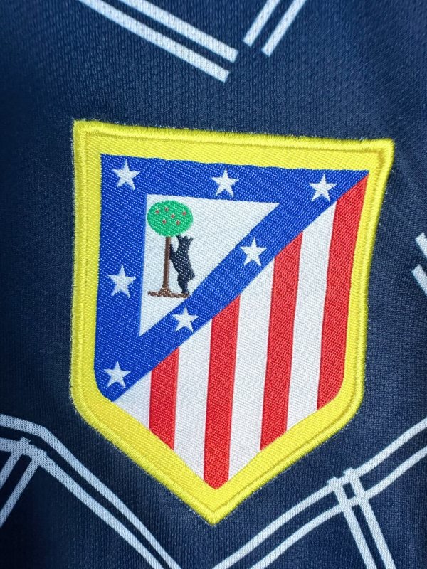 2004/05 Atletico Madrid Retro Jersey Away Long Sleeved