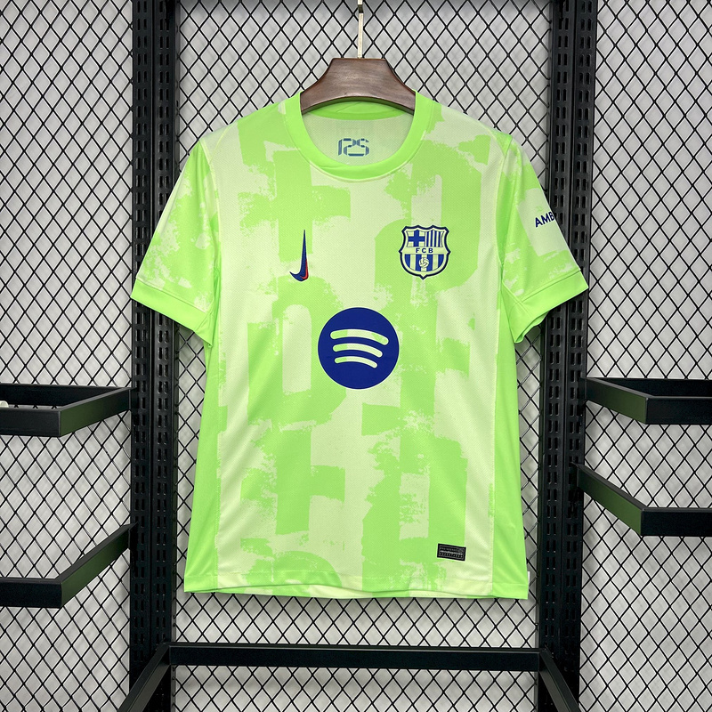 2024/25 Barcelona Third Away Jersey Without Spofity Text
