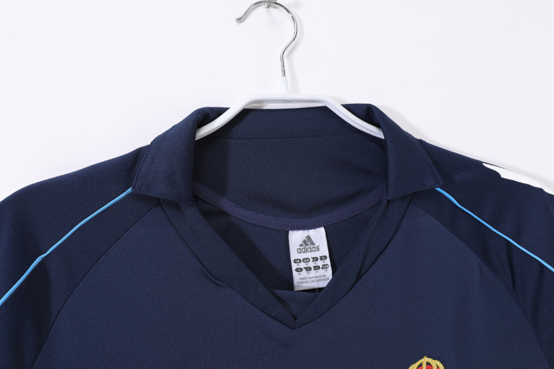 2005/06 Real Madrid Away Retro Jersey Long Sleeve