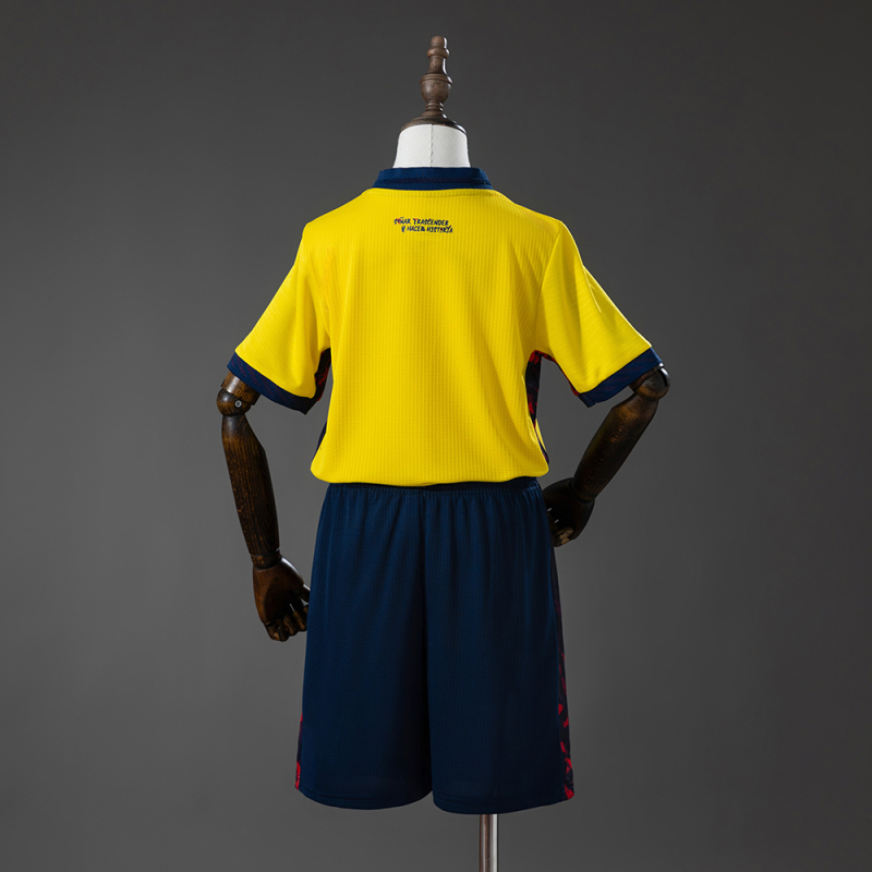 2026 World Cup Ecuador Home Kids Jersey 