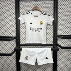 2024/25 Kids Real Madrid Home Kit