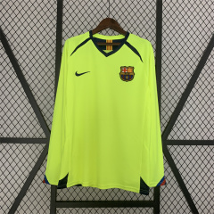 2005/06 Barcelona Retro Jersey Away Long Sleeve