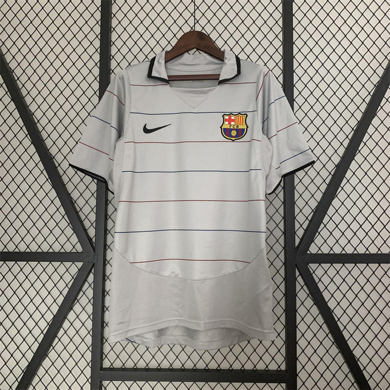 2003/04 Barcelona Away Retro Jersey