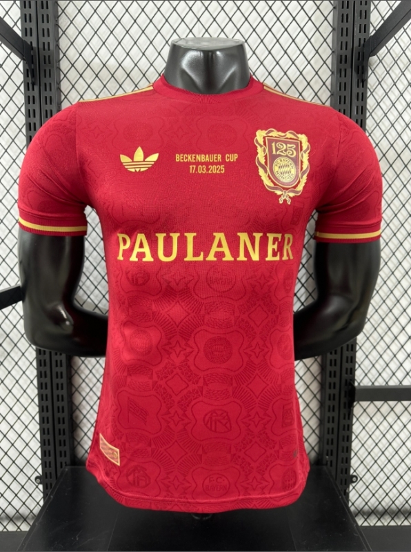 2025/26  Bayern Munich 125th Anniversary Jersey Player Version 