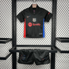 2024/25 Barcelona Away Kids Kit