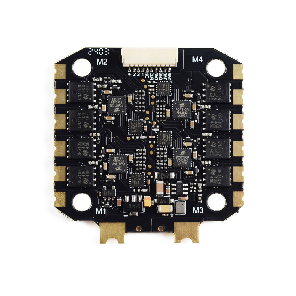 F4 FPV Flight Controller Stack with F405 & 60A ESC