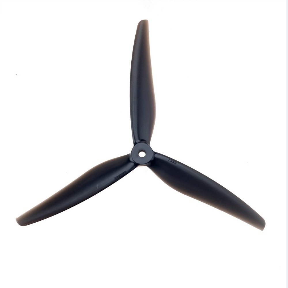7.5IN-3 FPV Drone Propeller,7.5-Inch 3-Blade PC Material Propeller for Long-range RC Model FPV Drone