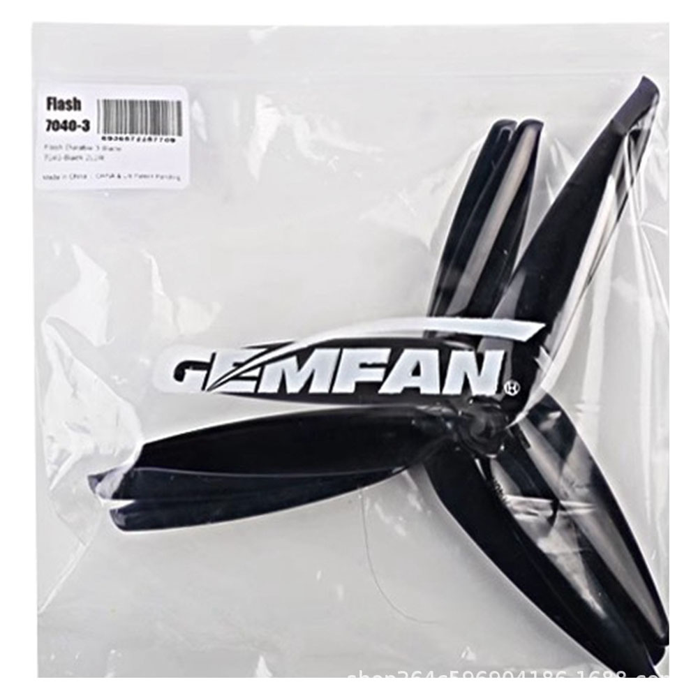 Gemfan7040-3 FPV Drone Propeller,7-Inch 3-Blade PC Material Propeller for Long-range RC Model FPV Drone