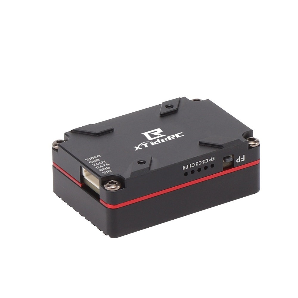 XTideRC, 6.2/5.8GHz 3W 64CH VTX, Analog Video/Image RF Transmission Module Kit for FPV UAV Drone