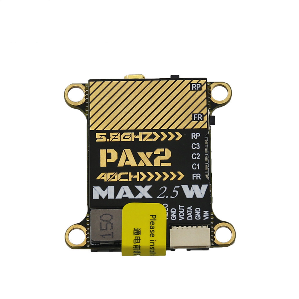 XTideRC, 5.8GHz 2.5W 64CH VTX, Analog Video/Image RF Transmission Module Kit for FPV UAV Drone