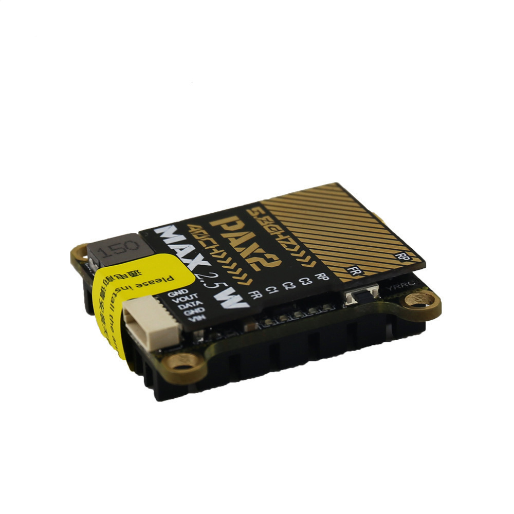 XTideRC, 5.8GHz 2.5W 64CH VTX, Analog Video/Image RF Transmission Module Kit for FPV UAV Drone