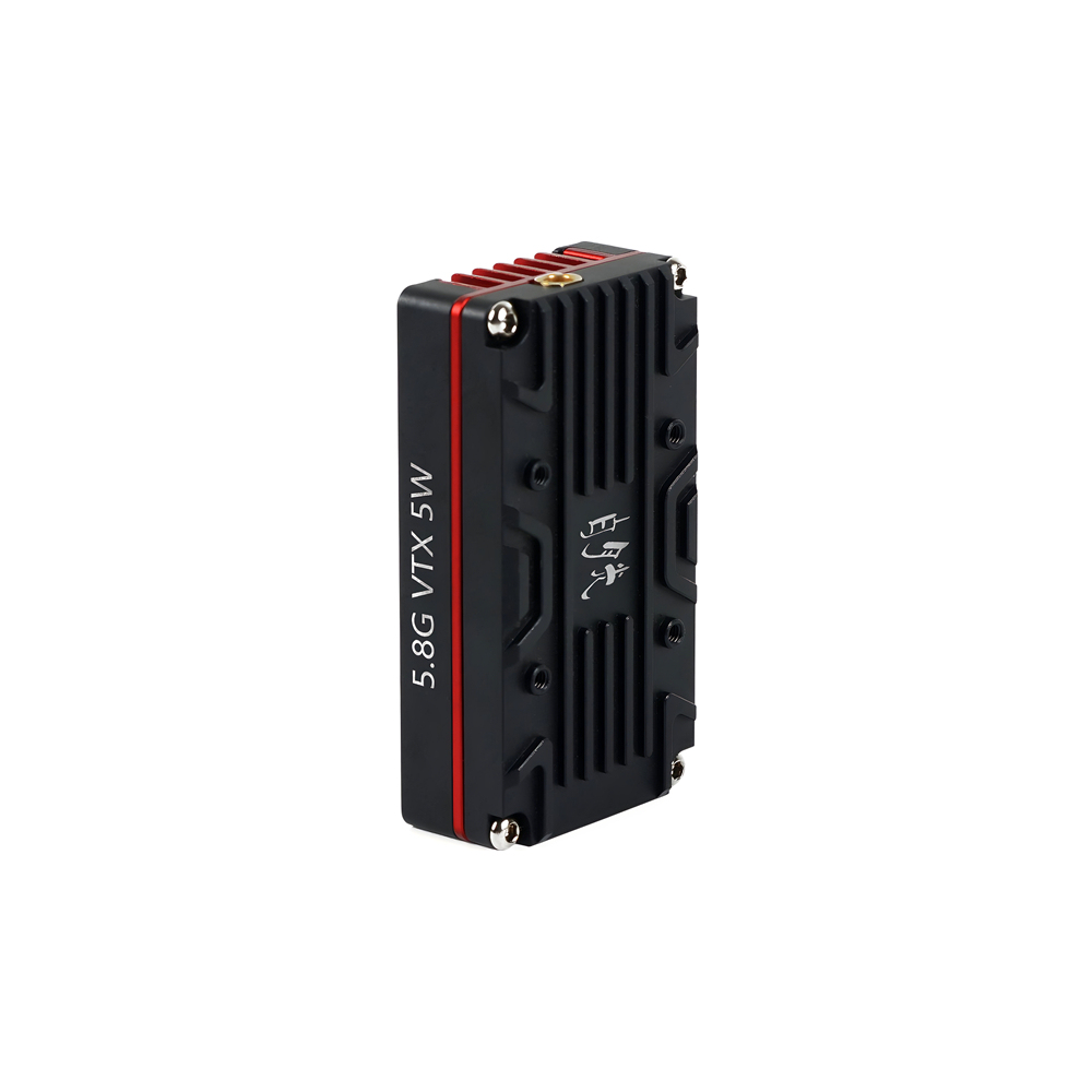 XTideRC, 6.2/5.8GHz 5W 64CH VTX, Analog Video/Image RF Transmission Module Kit for FPV UAV Drone