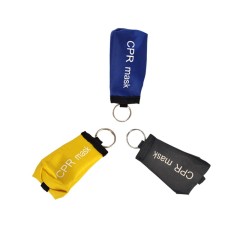 Disposable CPR Face Shield with a Nylon Bag