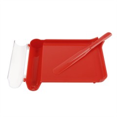 Plastic Medicine Counting Tray w/ Straight Spatula