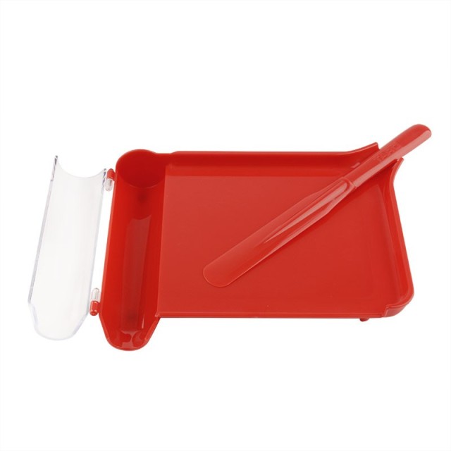 Plastic Medicine Counting Tray w/ Straight Spatula