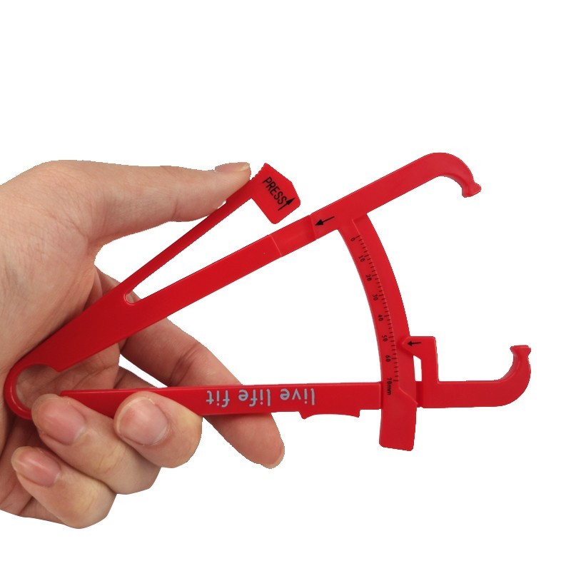 Accu-Measure Body Fat Caliper with Skinfold Test