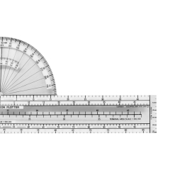 Vintage PN-1 Flight Navigation Plotter
