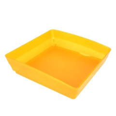 Dental Lab Work Case Pans - Large Size, Rainbow Color, Plastic Trays
