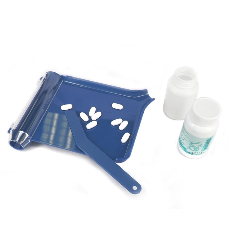 Right Handed Pill Sorting Tray w/ Spatula (L Shape)