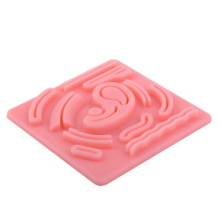 Soft Silicone Laparoscopic Surgery Suture Training Pad Model