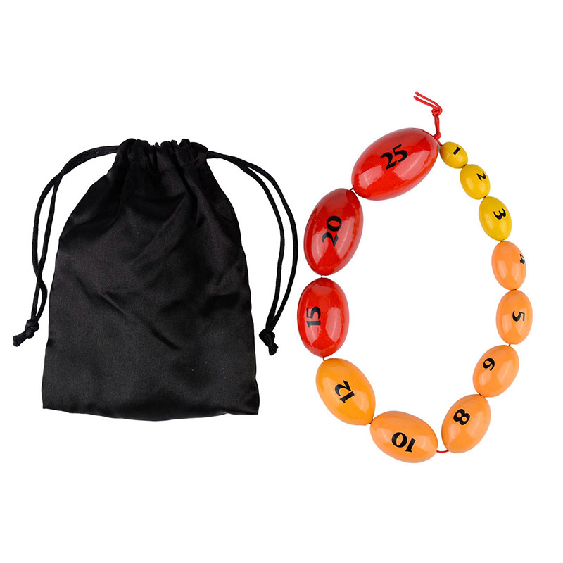Wooden Prader Orchidometer - Testicle Size Measure Male Tanner Stage